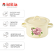 Cylindrical pot 2.0 L with hollow handle on the lid "Laura (milk)" I161015/2milLaur photo 5