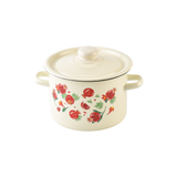 Cylindrical pot 3.0 L "Pomegranate (milk)"