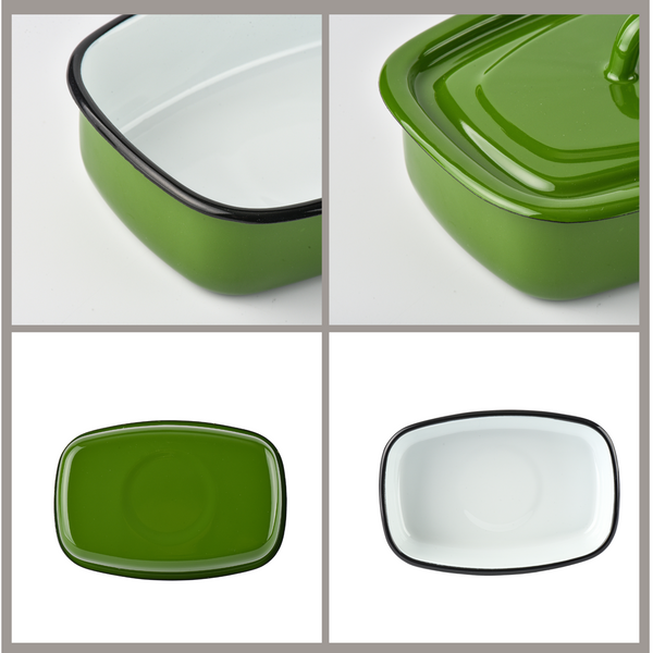 Tray 1.5 L with hollow handle on the lid "Light green"