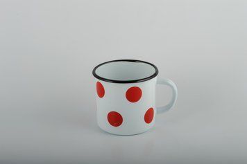 Mug "Red peas (white)"