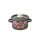 Cylindrical pot 2.0 L "Pomegranate (black)"