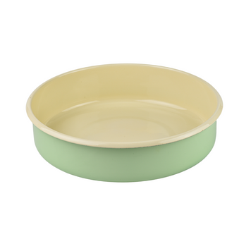 Baking dish, for grill and oven 6.3 L "Mint coolness", round, diameter 32 cm