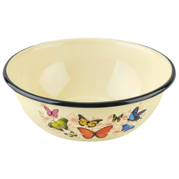 Bowl 4.0 L "Butterfly (milk)"