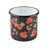 Кухоль емальований 1,0 л "Гранат (чорна)" I01075/4чгран фото