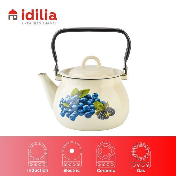 Kettle 3.5 L "Blueberry (milk)"