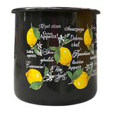 Mug 1.0 L "Fresh Lemon (black)"