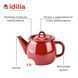 Teapot 1.0 L with hollow handle on the lid "Bordeaux" I270715/4бордо photo 5