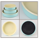 Set of 3 baking and grilling dishes (9 p.), 2.5 L; 3.8 L; 6.3 L, "Turquoise" IF143Бирюз photo 6