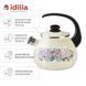Kettle 2.5 L with stainless steel rim and whistle "Anabel (milk)" I27115/2манабель photo 3