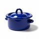 0.4 L Cylindrical Enamel Pot with Hollow Lid Handle "Winter Evening" I160315/4зимвеч photo 1