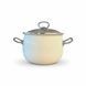 Set of spherical pots with glass lids "Milk" (2.5 L, 3.5 L, 5 L) I1600milk photo 3