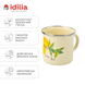 Mug 1.0 L with stainless steel rim and lid "Lemon Tree (milk)" I02075/2млимдер photo 3