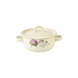 Cylindrical pot 1.5 L with hollow handle on the lid "Viola (milk)" I160815/2виола photo 1