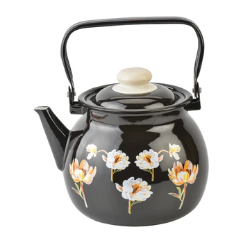 Kettle 2.5 L "Floral Fantasy (black)"