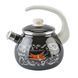 Kettle 2.5 L with stainless steel rim and whistle "Spicy (black)" I27115/4спайси photo 1