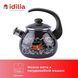 Kettle 2.5 L with stainless steel rim and whistle "Spicy (black)" I27115/4спайси photo 5