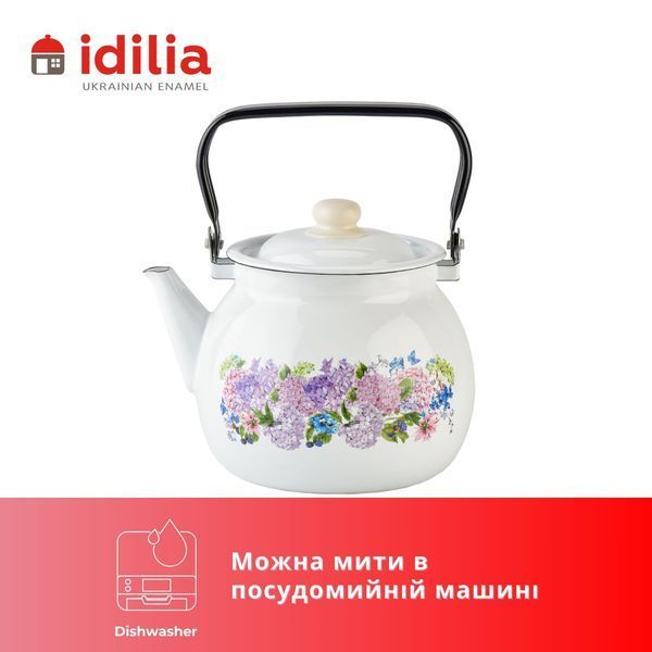 Чайник емальований 2,5 л "Анабель (біла)" I27105/2анабель фото