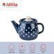 Teapot 1.0 L "Polka (blue)" I27075/4сполька photo 3