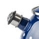 Kettle 2.5 L with stainless steel rim and whistle "Polka (blue)" I27115сполька photo 2