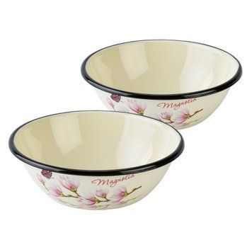 Bowls 0.6 L "Magnolia (milk)" (2 pcs.)