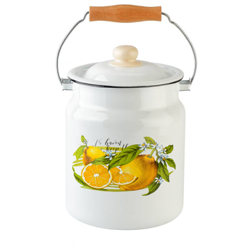 Can 3.3 L with lid "Lemon (white)"