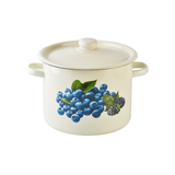 Cylindrical pot 5.5 L "Blueberry (milk)"
