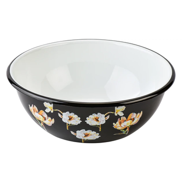 Bowl 2.5 L "Floral Fantasy (black)"