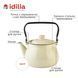 Kettle 2.5 L "Milk" I27105/1молоч photo 5