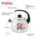 Kettle 2.5 L with stainless steel rim and whistle "Laura (white)" I27115/2whtLaur photo 6
