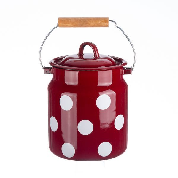 Can 3.3 L with lid "White Pea (Bordeaux)"