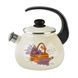 Kettle 2.5 L with stainless steel rim and whistle "Lavender Basket (milk)" I27115/2мкорлав photo 1