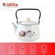 Kettle 2.5 L "Viola (white)" I27105/2белвиол photo 4