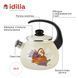 Kettle 2.5 L with stainless steel rim and whistle "Lavender Basket (milk)" I27115/2мкорлав photo 6