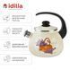 Kettle 2.5 L with stainless steel rim and whistle "Lavender Basket (milk)" I27115/2мкорлав photo 3